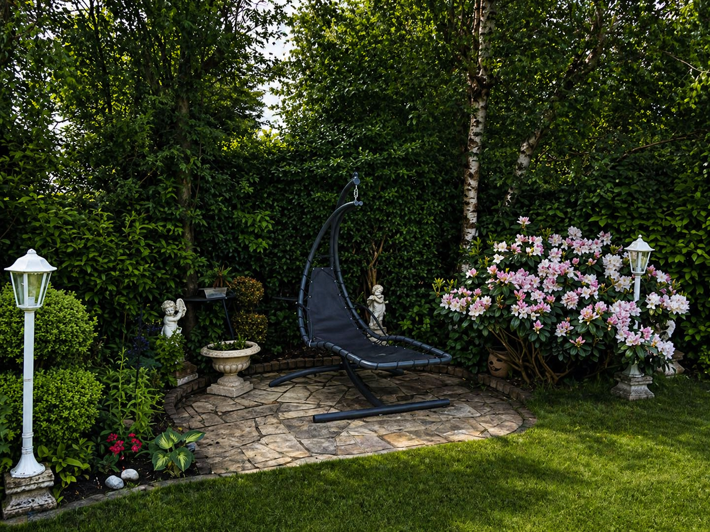 Modernes Gartengestaltung Beispiel